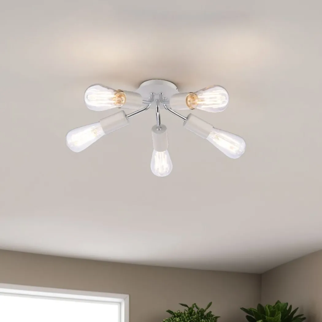 Innes 5 Light Semi Flush Ceiling Light