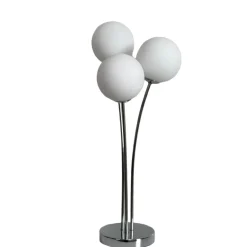 Jackson 3-Light Chrome Table Lamp