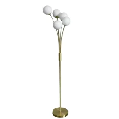 Jackson 5-Light Gold Floor Lamp