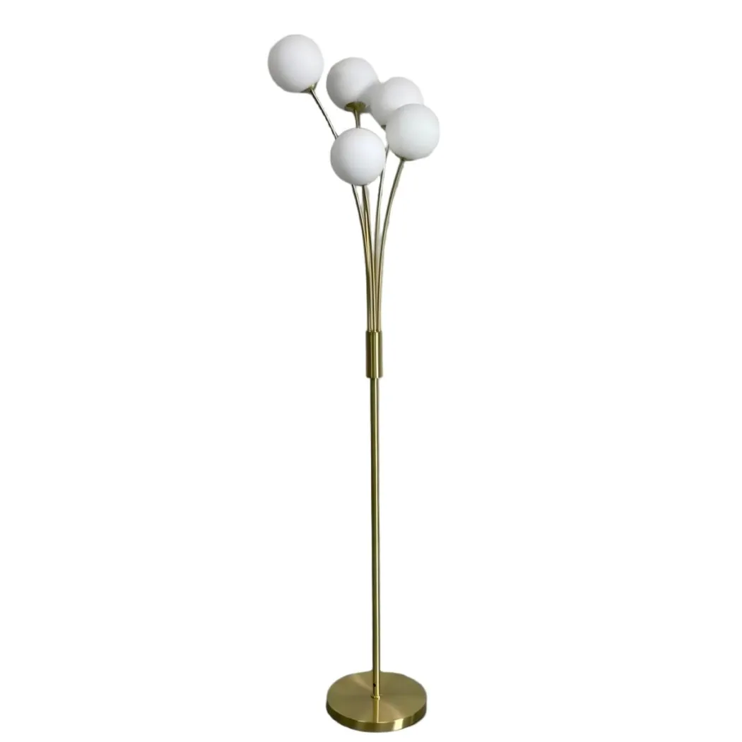 Jackson 5-Light Gold Floor Lamp