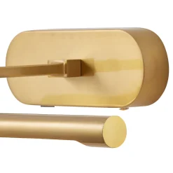 Jana Satin Brass Magnetic LED Picture Light