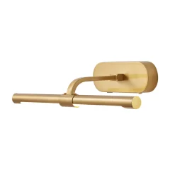 Jana Satin Brass Magnetic LED Picture Light