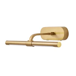 Jana Satin Brass Magnetic LED Picture Light
