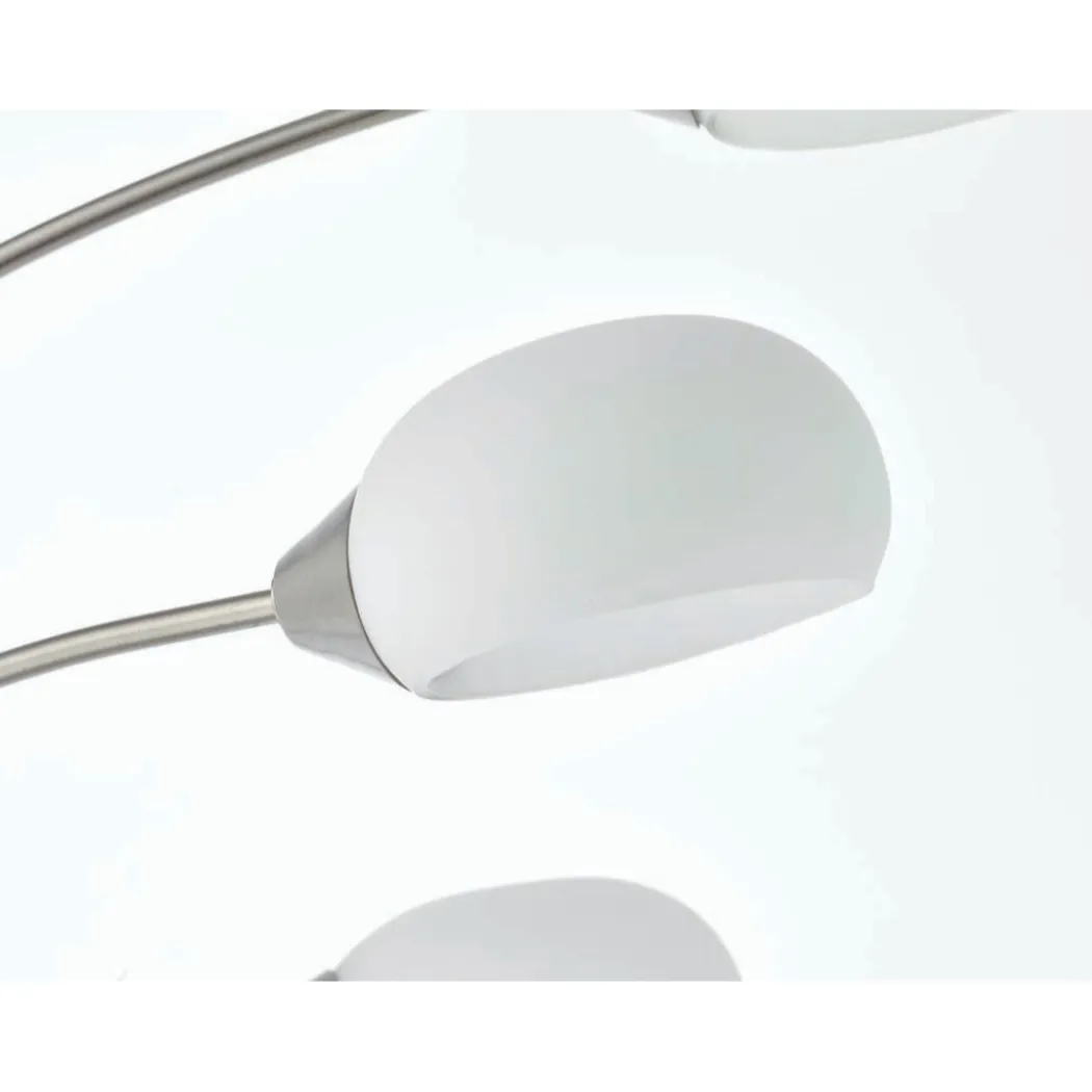 Jaspa 3 Light LED Task Arc Floor Lamp