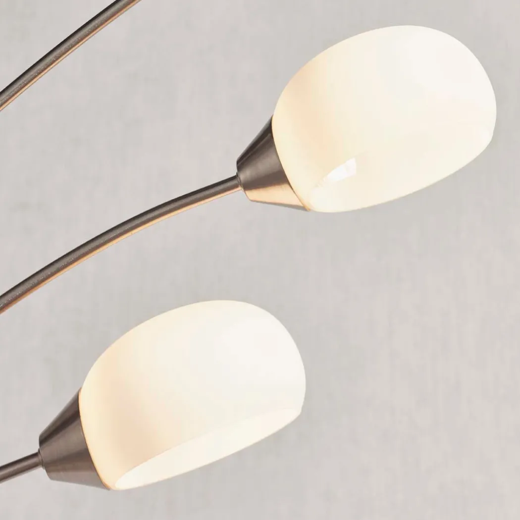 Jaspa 3 Light LED Task Arc Floor Lamp