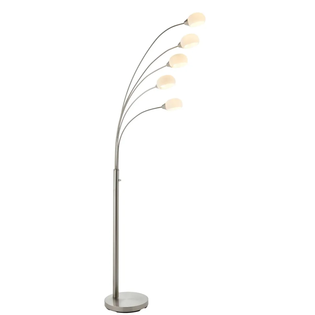 Jaspa 180cm 5 Light LED Task Floor Lamp