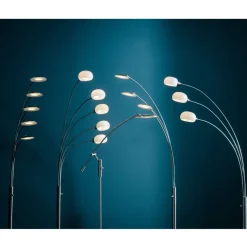 Jaspa 180cm 5 Light LED Task Floor Lamp