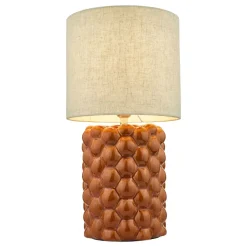 Jayden Orange Ceramic Table Lamp