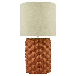 Jayden Orange Ceramic Table Lamp