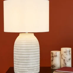 Jennie Cream Ceramic Table Lamp