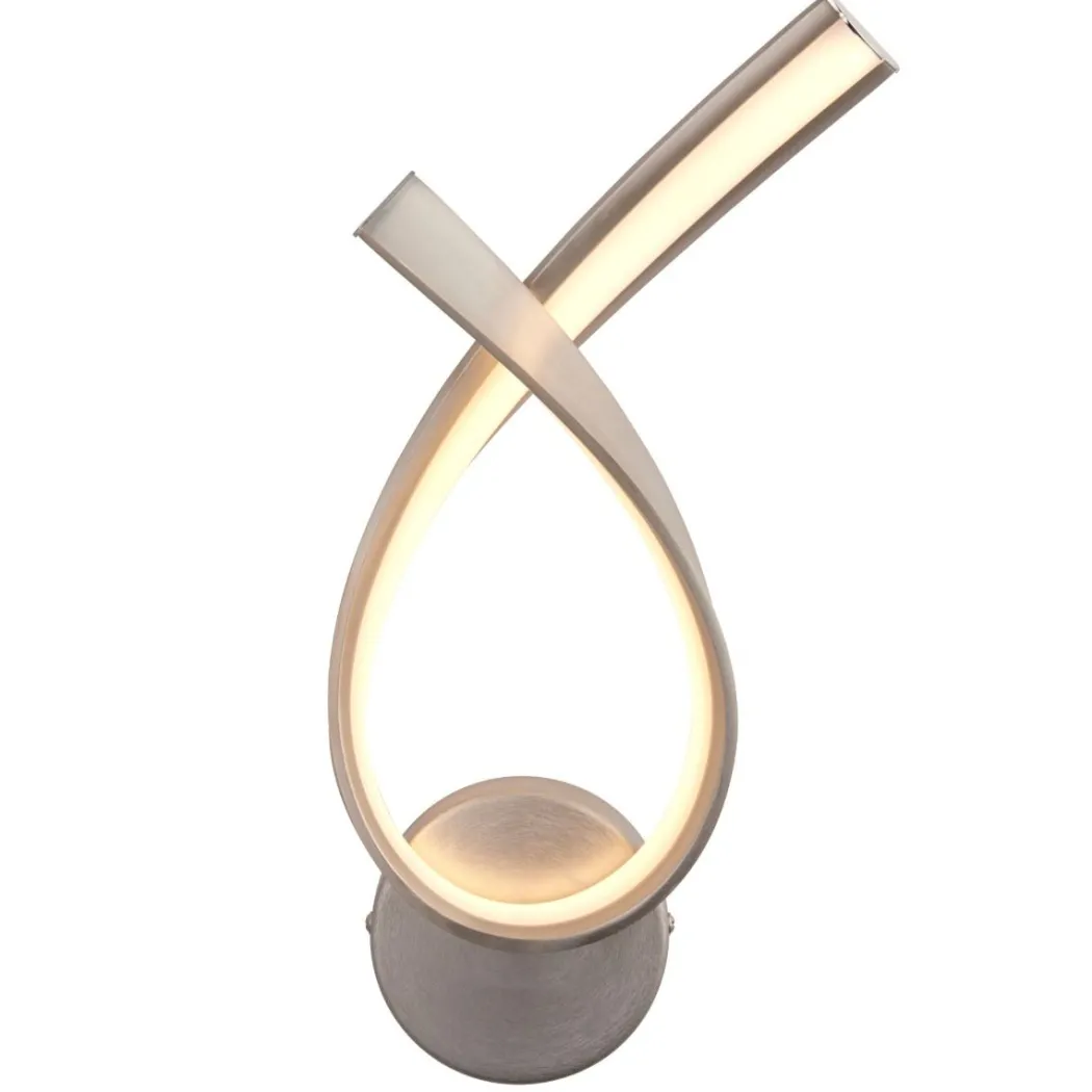 Jetta Satin Nickel LED Wall Light
