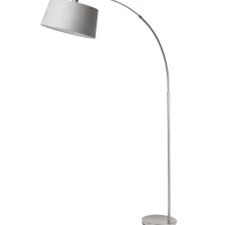 Jive Satin Chrome Arc Floor Lamp