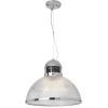 Jodrell Chrome & Clear Pendant Ceiling Light