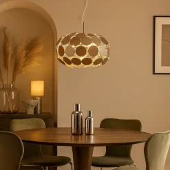 Jolie Oval Putty Pendant