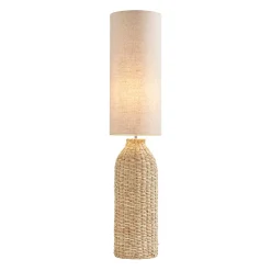 Joyce Natural Woven Floor Lamp