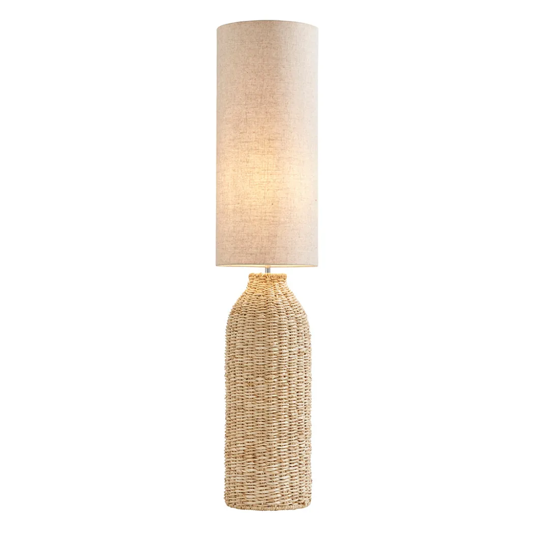 Joyce Natural Woven Floor Lamp