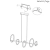Juliana 5-Light Ring LED Pendant