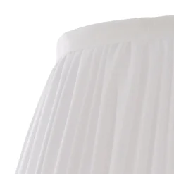 Junia Off White 25Cm Pleated Shade