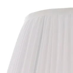 Junia Off White 30Cm Pleated Shade