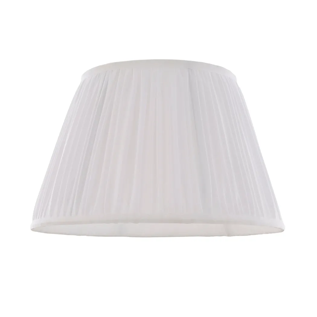 Junia Off White 40Cm Pleated Shade
