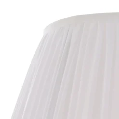 Junia Off White 40Cm Pleated Shade