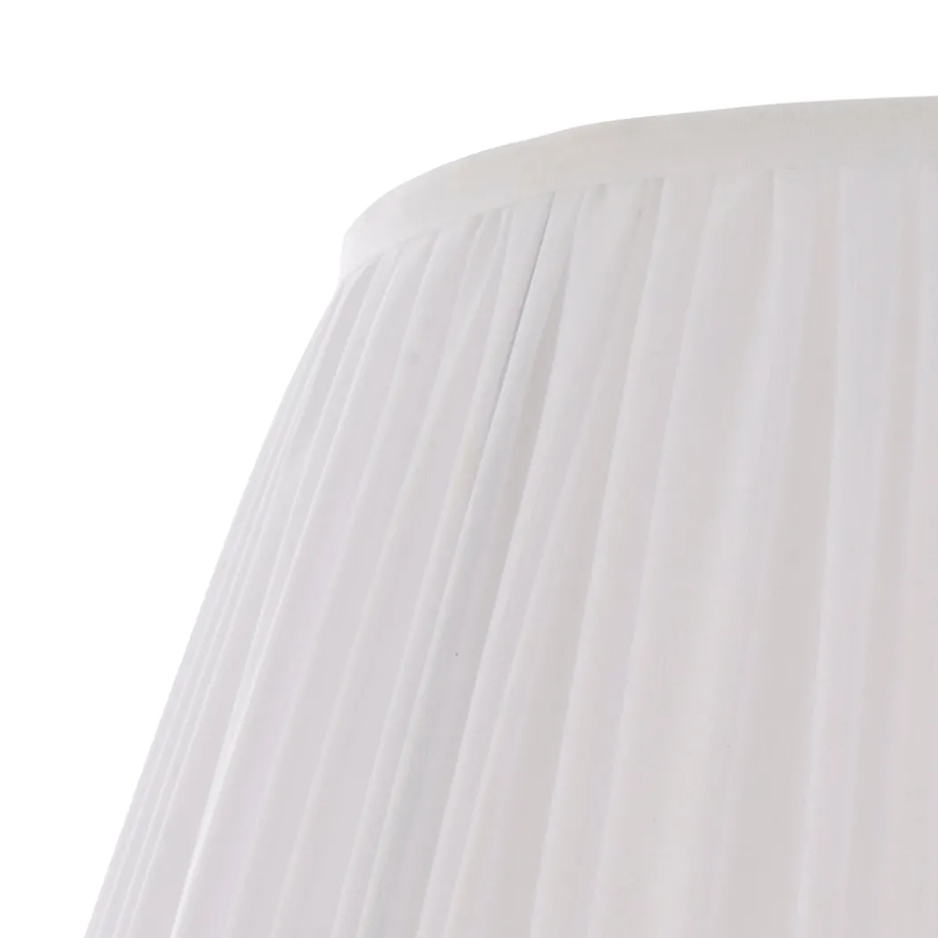 Junia Off White 40Cm Pleated Shade