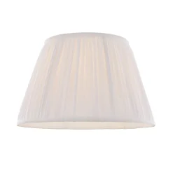 Junia Off White 40Cm Pleated Shade