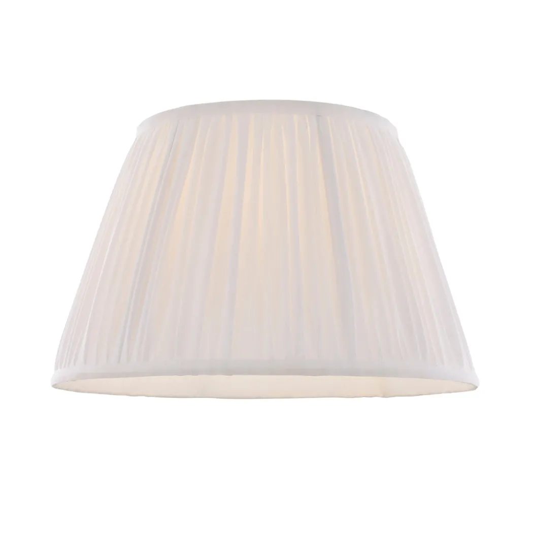Junia Off White 40Cm Pleated Shade
