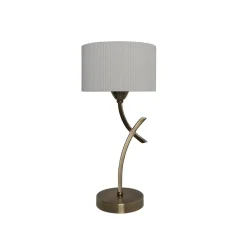 Justina Antique Brass Table Lamp