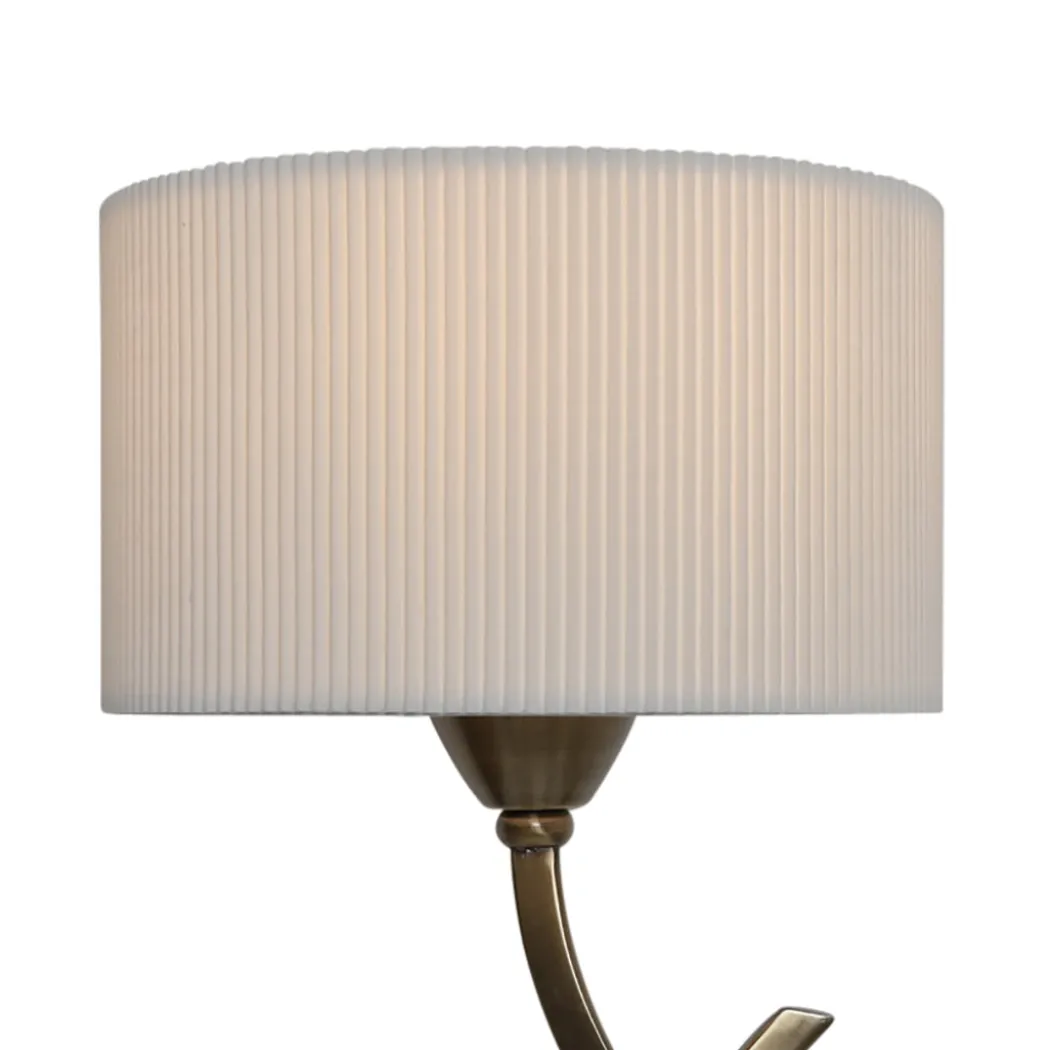 Justina Antique Brass Table Lamp