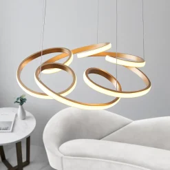 Kaja LED Gold Ceiling Pendant