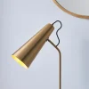 Karna Antique Brass Desk Table Lamp
