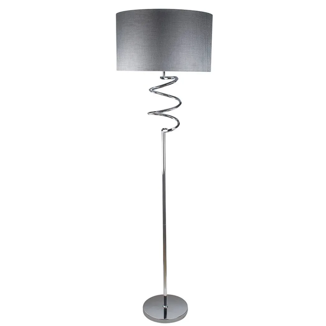 Kasi 158cm Floor Lamp Polished Chrome