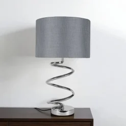 Kasi 54cm Table Lamp Polished Chrome