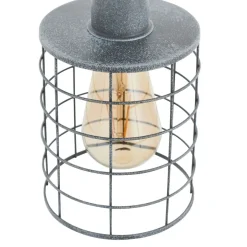 Keaton 3 Light Pendant Concrete Effect Ceiling Light
