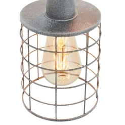 Keaton 3 Light Pendant Concrete Effect Ceiling Light