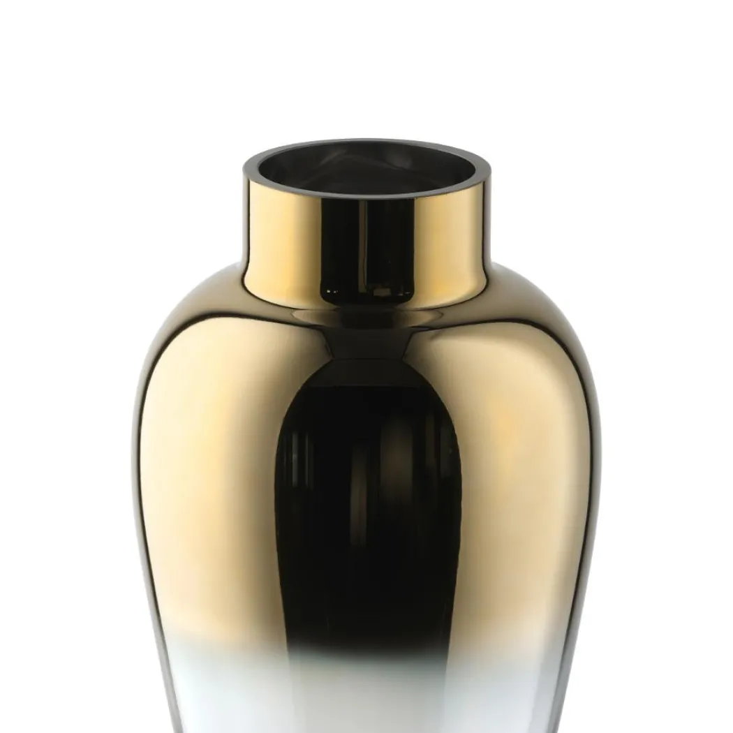 Kenyasi Gold Glass Large Vase