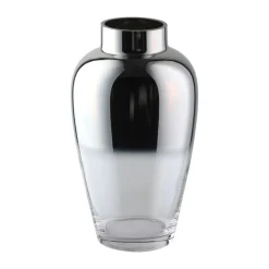 Kenyasi Silver Glass Vase