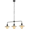 Kestle 3 Light White Diner Ceiling Pendant Bar