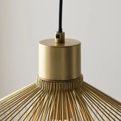 Kimberley 1 Light Gold Pendant Ceiling Light