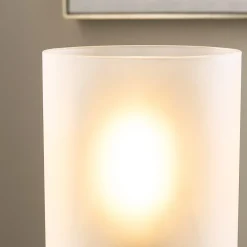 Kingsholm Antique Brass Touch Table Lamp