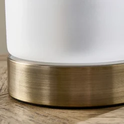 Kingsholm Antique Brass Touch Table Lamp