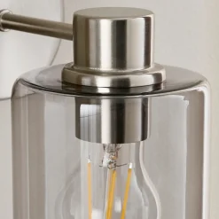 Kingsholm Brushed Satin Nickel Wall Light