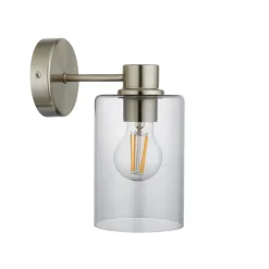 Kingsholm Brushed Satin Nickel Wall Light