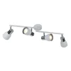 Kirst Matt White 4 Light Ceiling Spotlight Bar