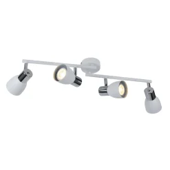 Kirst Matt White 4 Light Ceiling Spotlight Bar