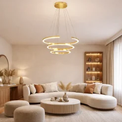 Labonete Gold LED Pendant Ceiling Light