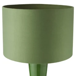 Lagle Green and Antique Brass Table Lamp