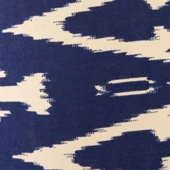 Lars 40cm Blue Ikat Drum Shade