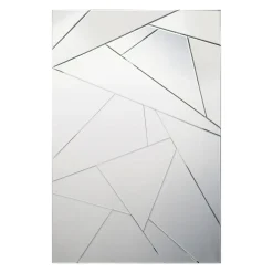 Lecce Rectangular Shatter-Effect Mirror
